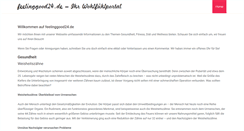 Desktop Screenshot of feelinggood24.de